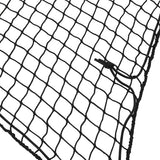 Vidaxx filet de remorque corde élastique 3x3 m polypropylène noir