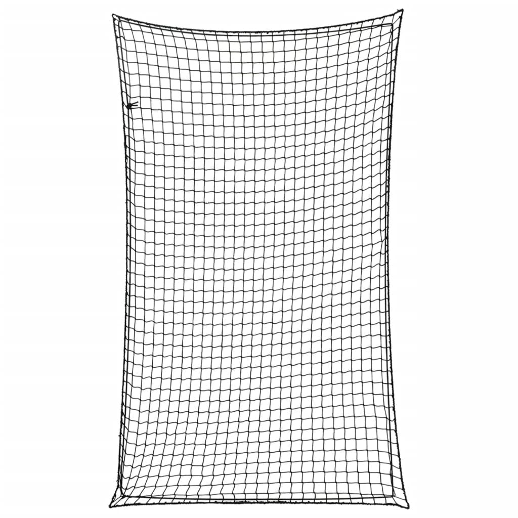 Vidaxx filet de remorque corde élastique 5x3 m polypropylène noir