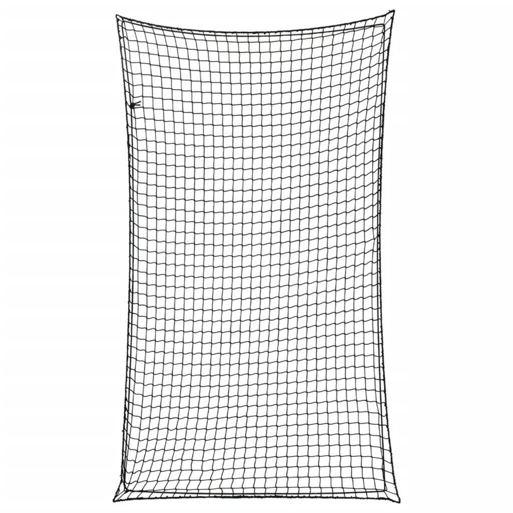 Vidaxx filet de remorque corde élastique 6x3,5 m polypropylène noir