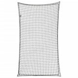 Vidaxx filet de remorque corde élastique 6x3,5 m polypropylène noir