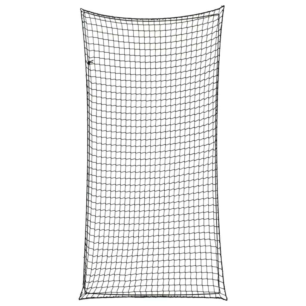 Vidaxx filet de remorque corde élastique 7x3,5 m polypropylène noir