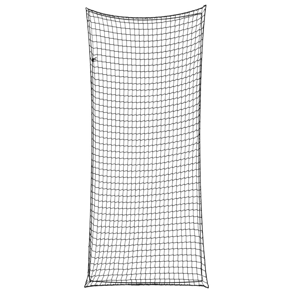 Vidaxx filet de remorque corde élastique 8x3,5 m polypropylène noir