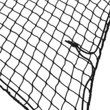 Vidaxx filet de remorque corde élastique 8x3,5 m polypropylène noir