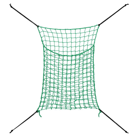 Vidaxx filets à foin 2 pcs 90x60 cm rectangulaire en polypropylène vert