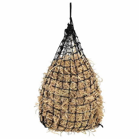 Vidaxx filets à foin 2 pcs 75x75 cm rond polypropylène noir