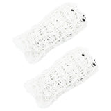 Vidaxx filets à foin 2 pcs 100x90 cm rectangulaire polypropylène blanc