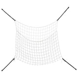Vidaxx filets à foin 2 pcs 100x90 cm rectangulaire polypropylène blanc