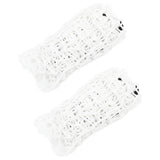 Vidaxx filets à foin 2 pcs 200x120 cm rectangulaire polypropylène blanc