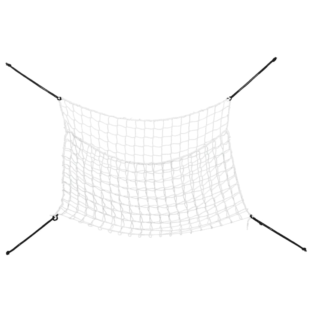 Vidaxx filets à foin 2 pcs 200x120 cm rectangulaire polypropylène blanc