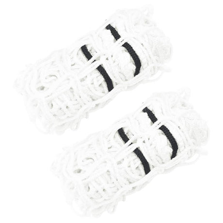 Vidaxx filets à foin 2 pcs 75x50 cm rond polypropylène blanc