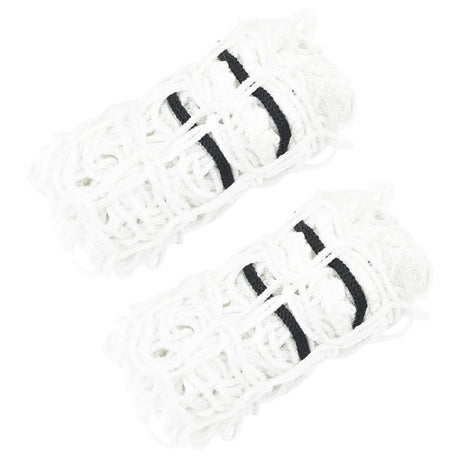 Vidaxx filets à foin 2 pcs 75x75 cm rond polypropylène blanc