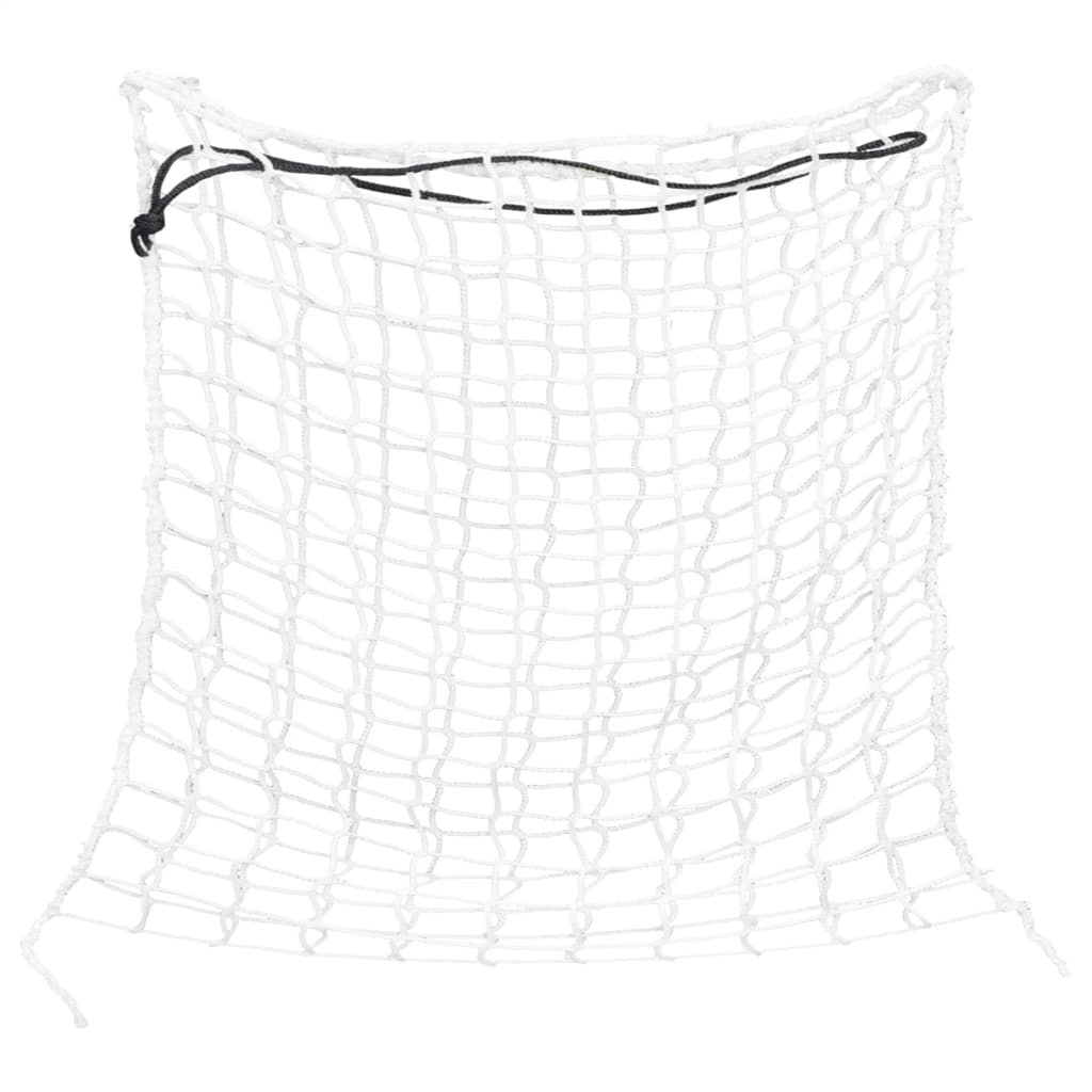 Vidaxx filets à foin 2 pcs 75x75 cm rond polypropylène blanc