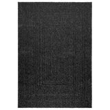 Vidaxl rug zizur bannen an ausserhalb 120x170Cm Juter kuckt anthracit