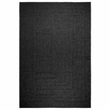VidaXL tapis zizur intérieur et extérieur 240x340cm aspect jute anthracite