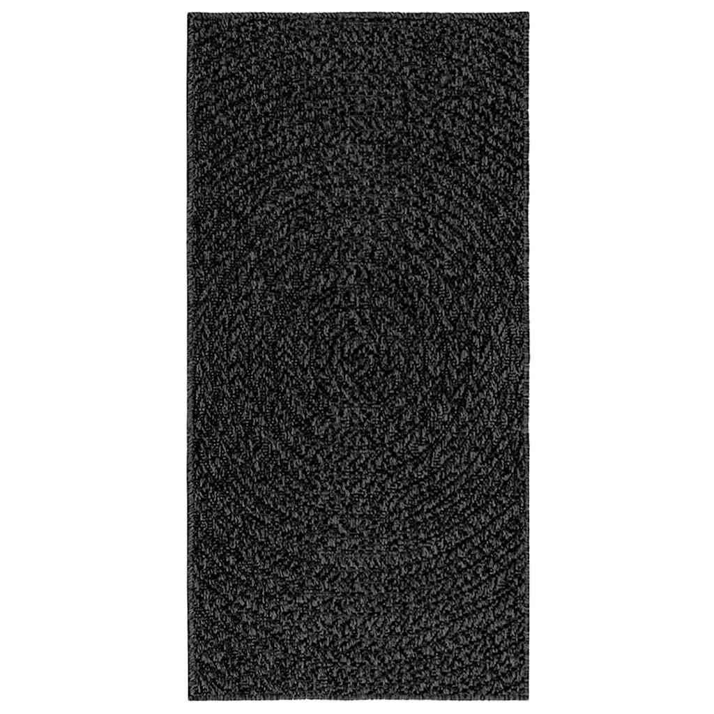 Vidaxl rug Zizur inside and outside 60x110 cm jute look anthracite