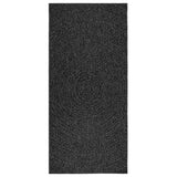 Vidaxl Rug Zizur i og utenfor 100x200cm Jute Look Anthracite