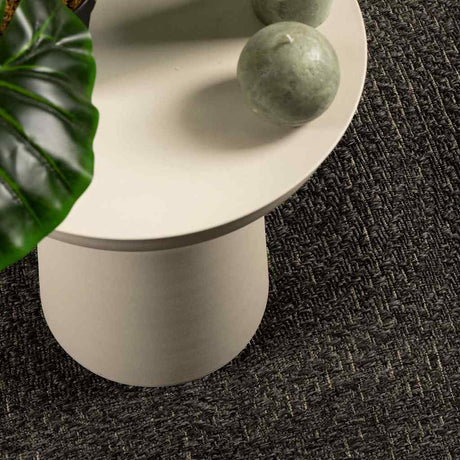 VidaXL tapis zizur intérieur et extérieur 160x230cm aspect jute anthracite