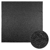 VidaXL tapis zizur intérieur et extérieur 200x200cm aspect jute anthracite