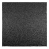 VidaXL tapis zizur intérieur et extérieur 200x200cm aspect jute anthracite