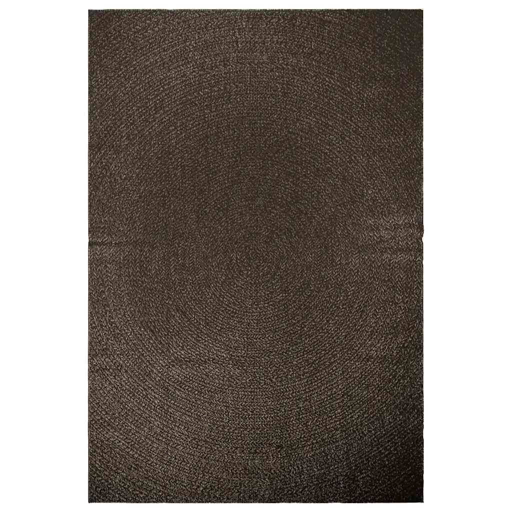 VidaXL tapis zizur intérieur et extérieur 200x290cm aspect jute anthracite