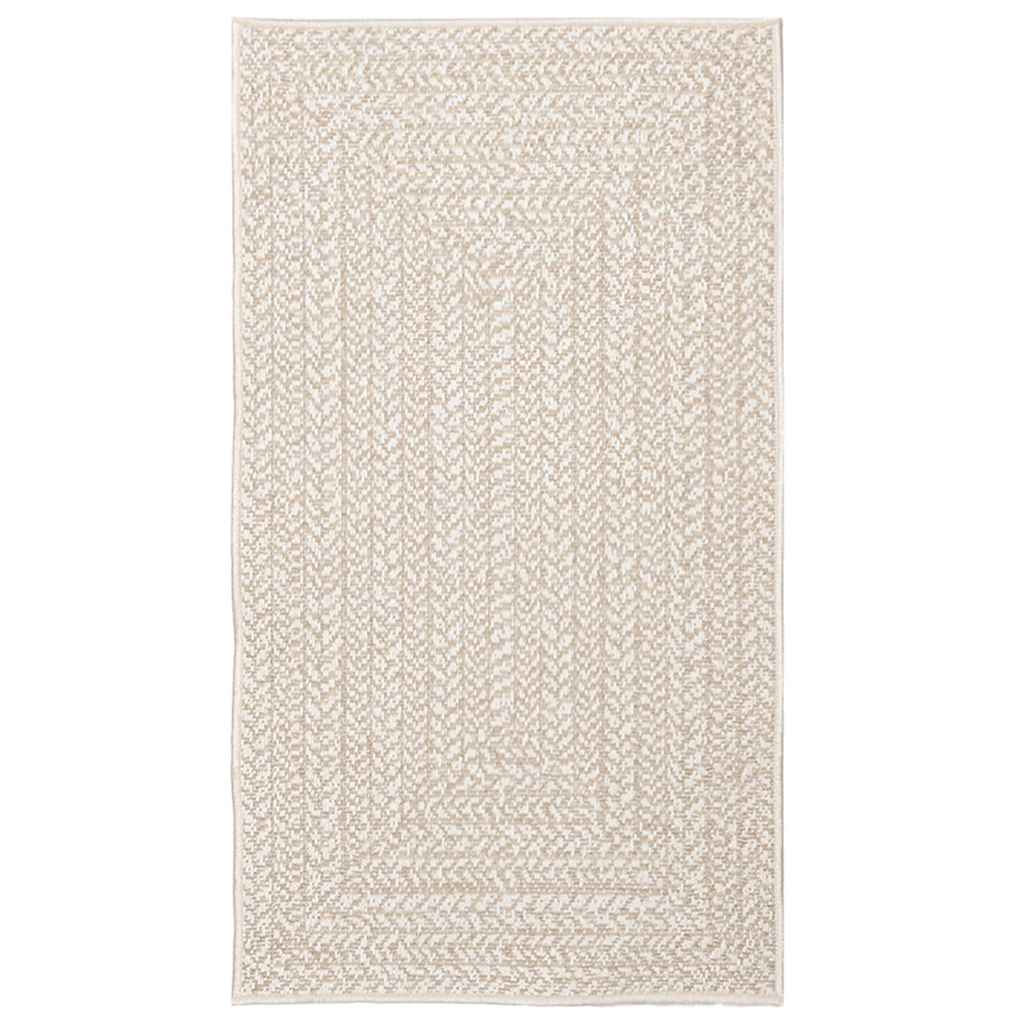 Vidaxl vloerkleed zizur room binnen en buiten 60x110 cm jute look