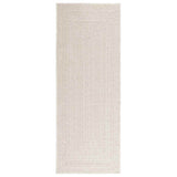 VidaXL tapis zizur crème intérieur et extérieur 80x200 cm aspect jute