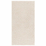 VidaXL tapis zizur crème intérieur et extérieur 60x110 cm aspect jute