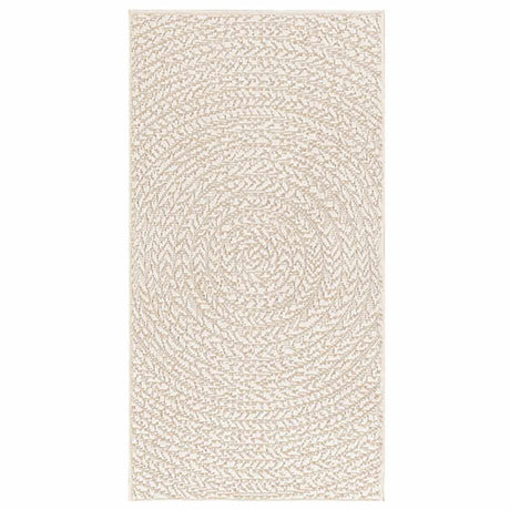 VidaXL tapis zizur crème intérieur et extérieur 60x110 cm aspect jute