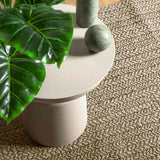 Vidaxl Rug Zizur Beige dentro y fuera de 80x250 cm de yute Look