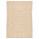 VidaXL tapis zizur beige intérieur et extérieur 120x170 cm aspect jute