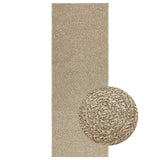 Vidaxl Rug Zizur Beige inde og uden for 80x200 cm jute look