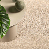 VidaXL tapis zizur beige intérieur et extérieur 120x170 cm aspect jute