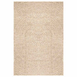 VidaXL tapis zizur beige intérieur et extérieur 160x230 cm aspect jute