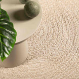 VidaXL tapis zizur beige intérieur et extérieur 200x290 cm aspect jute