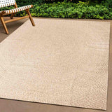 VidaXL tapis zizur beige intérieur et extérieur 200x290 cm aspect jute