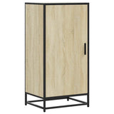 VidaXL étagère à chaussures 48x38x97,5 cm bois d'ingénierie couleur chêne sonoma