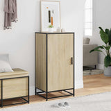 VidaXL étagère à chaussures 48x38x97,5 cm bois d'ingénierie couleur chêne sonoma