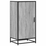Vidaxx étagère à chaussures 48x38x97,5 cm bois fini gris couleur chêne sonoma