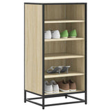 Vidaxl Shoe Ratch 48x38x97.5 cm de madera procesada Sonoma Oak Colored