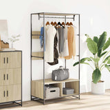 Vidaxxl armoire 90x50x180 cm dérivé du bois chêne sonoma