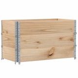 VidaXL Palletopzetranden 3 st 100x50 cm massief grenenhout