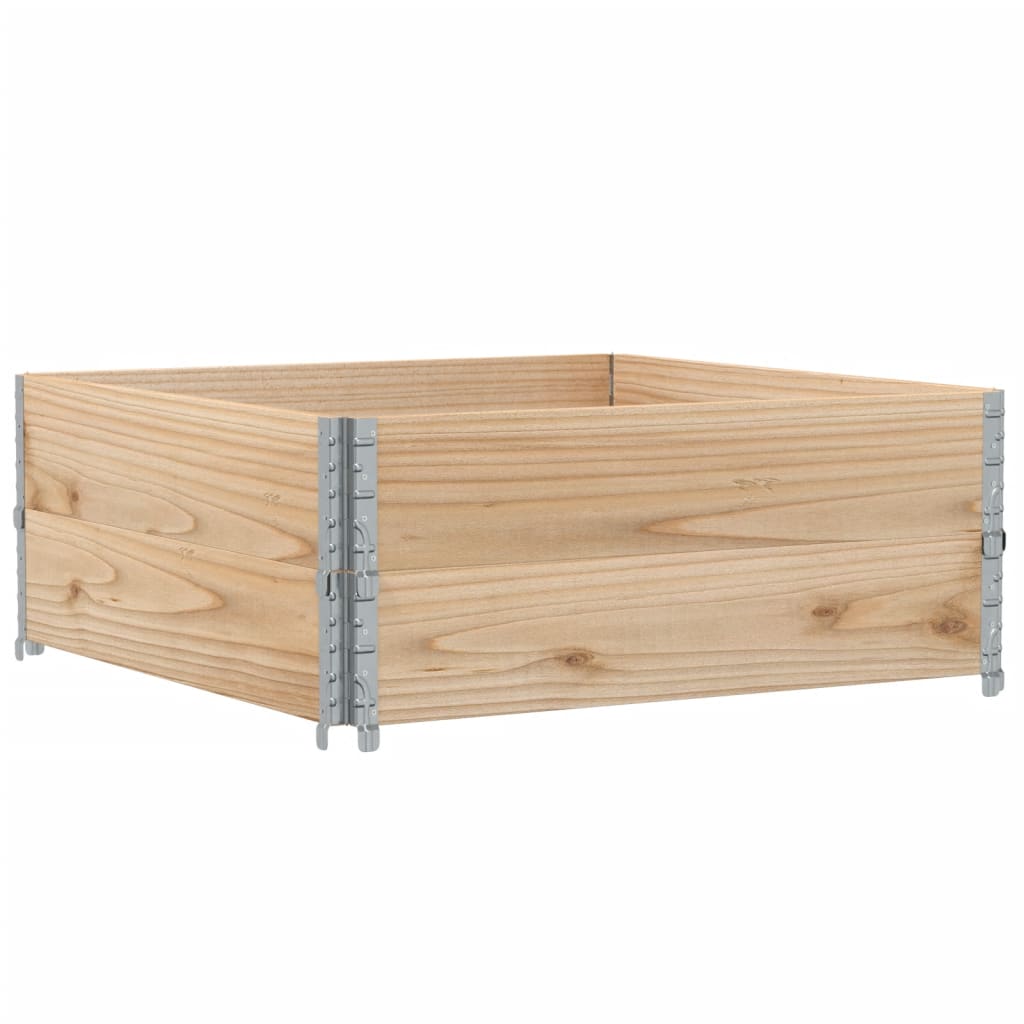 Vidaxx jardinière 100x100 cm bois de pin massif
