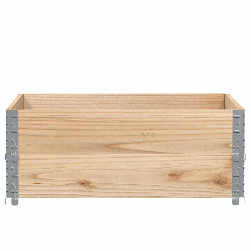 Vidaxx jardinière 100x100 cm bois de pin massif