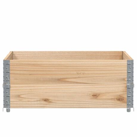 Vidaxx jardinière 100x100 cm bois de pin massif