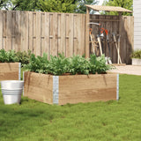Vidaxx jardinière 100x100 cm bois de pin massif