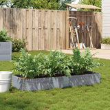 Vidaxx jardinière 150x50 cm bois de pin massif gris