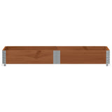 Vidaxx jardinière 150x50 cm bois de pin massif marron
