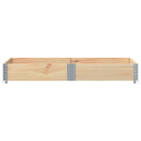 Vidaxx jardinière 150x100 cm bois de pin massif