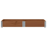 Vidaxx jardinière 150x100 cm bois de pin massif marron
