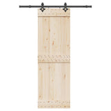 Vidaxxl boîte avec pièces pour porte coulissante 152,5 cm acier noir
